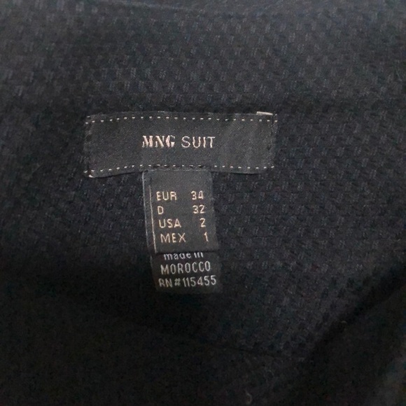 3/$20 ❤️ Mango Vintage Cotton-blend Black A-line Skirt - Picture 4 of 7